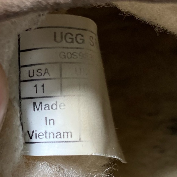 Ugg Men's Scuff Cocoa Suede Slippers Size 11 - Picture 5 of 7